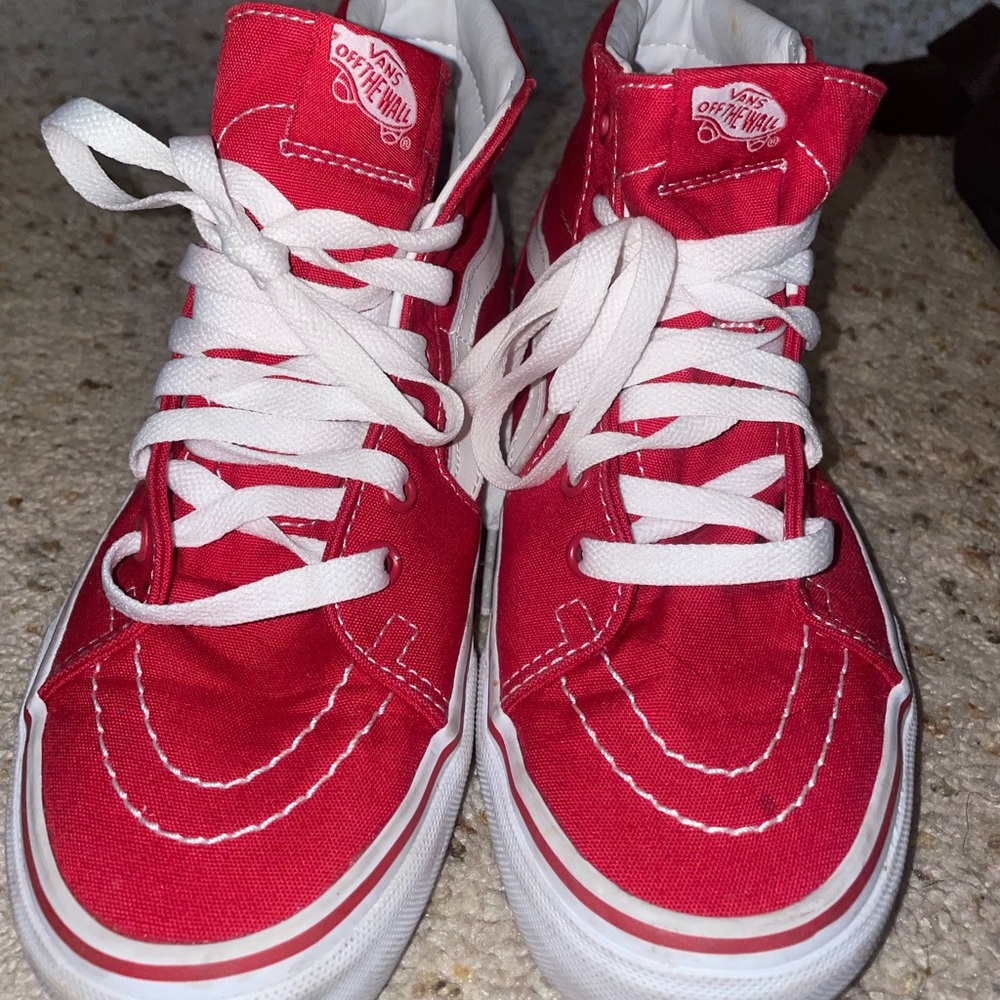 Red Sk8- HI old Skool Vans